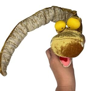 Walt Disney Exclusive Jungle‎ Book Plush Kaa Snake Puppet Stuffed Animal 40"